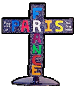 Paris France Cross Log